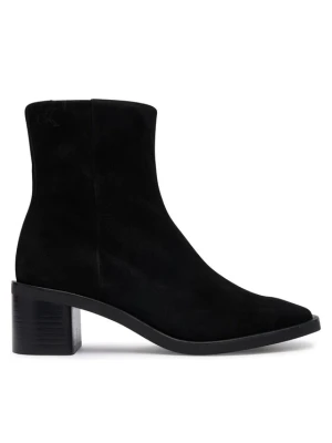 Foto del prodotto Calvin Klein Stivaletti Block Heel Ank Boot Suede HW0HW03221 Nero