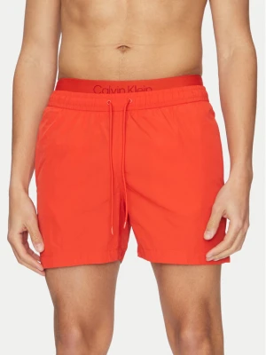 Foto del prodotto Calvin Klein Swimwear Pantaloncini da bagno KM0KM01104 Rosso Regular Fit