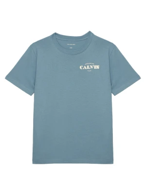 Foto del prodotto Calvin Klein T-shirt Small Chest LVCKTJA40B Blu Regular Fit