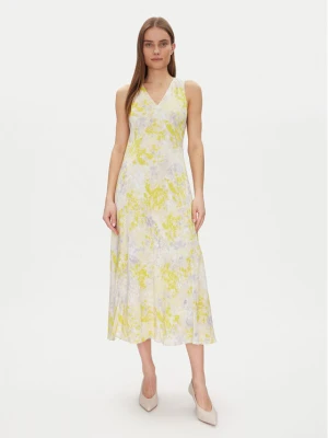 Foto del prodotto Calvin Klein Vestito estivo Print Abstract Vn Dress LV044B059G Giallo Regular Fit