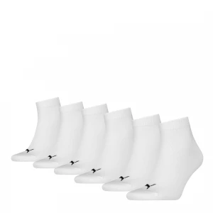 Foto del prodotto Calze sopra la caviglia PUMA unisex (confezione da 6), Accessori, Bianco biały
