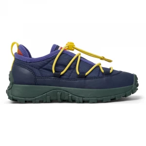 Foto del prodotto CAMPER Bobo Choses x Camper - Scarpe casual eleganti per Bimbe - Blu, Tessuto in cotone / Pelle liscia