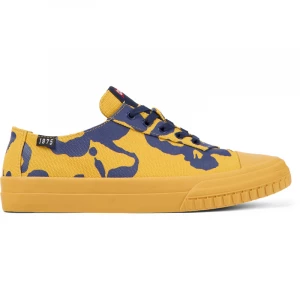 Foto del prodotto CAMPER Camaleon - Sneaker per Uomo - Arancione, Blu, Tessuto in cotone