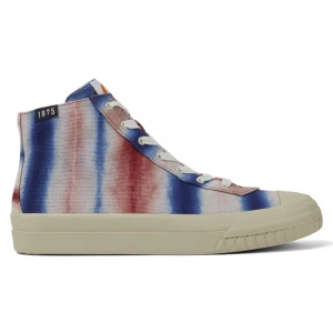 Foto del prodotto CAMPER Camper x EFI - Stivaletti per Donna - Rosso, Bianco, Blu, Tessuto in cotone