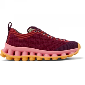Foto del prodotto CAMPER Camper x SUNNEI - PELOTISSIMA - Sneaker per Donna - Viola, Rosso, Borgogna, Tessuto in cotone bordowy