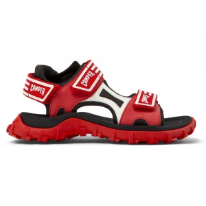 Foto del prodotto CAMPER Drift Trail Sandal - Sandali per Donna - Rosso, Nero, Bianco, Tessuto in cotone / Pelle liscia