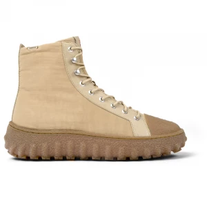 Foto del prodotto CAMPER Ground - Stivaletti per Uomo - Beige, Tessuto in cotone / Pelle liscia