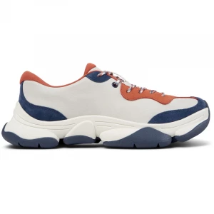 Foto del prodotto CAMPER Karst 2 - Scarpe casual per Uomo - Bianco, Arancione, Blu, Pelle liscia