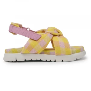 Foto del prodotto CAMPER Oruga - Sandali per Bimbe - Giallo, Rosa, Tessuto in cotone