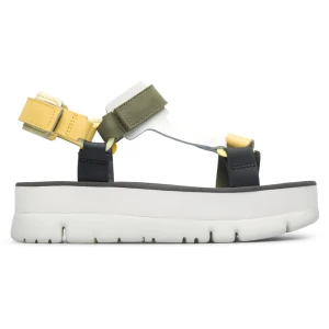 Foto del prodotto CAMPER Oruga Up - Sandali per Donna - Giallo, Verde, Nero, Pelle liscia
