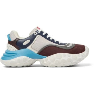 Foto del prodotto CAMPER Pelotas Mars - Sneaker per Donna - Blu, Grigio, Borgogna, Tessuto in cotone / Pelle liscia