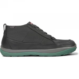 Foto del prodotto CAMPER Peu Pista - Stivaletti per Uomo - Grigio, Nero, Pelle liscia / Tessuto in cotone