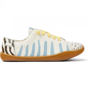 Foto del prodotto CAMPER Peu - Scarpe casual eleganti per Bimbe - Bianco, Blu, Marrone, Pelle liscia