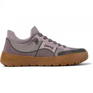Foto del prodotto CAMPER Peu Serra - Scarpe casual per Donna - Rosa, Borgogna, Tessuto in cotone bordowy
