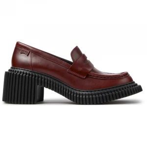 Foto del prodotto CAMPER Pix London - Scarpe formali per Donna - Borgogna, Pelle liscia