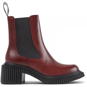 Foto del prodotto CAMPER Pix London - Scarpe formali per Donna - Borgogna, Pelle liscia