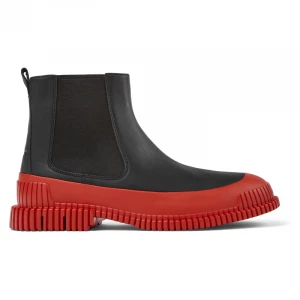Foto del prodotto CAMPER Pix - Stivaletti per Uomo - Nero, Rosso, Pelle liscia czarny
