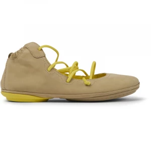 Foto del prodotto CAMPER Right - Stivaletti per Donna - Beige, Pelle scamosciata