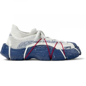 Foto del prodotto CAMPER Roku - Scarpe casual per Donna - Bianco, Grigio, Blu, Tessuto in cotone