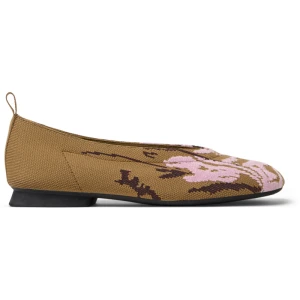 Foto del prodotto CAMPER Twins - Ballerine per Donna - Marrone, Rosa, Borgogna, Tessuto in cotone