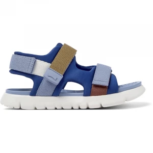 Foto del prodotto CAMPER Twins - Sandali per Bimbe - Beige, Blu, Rosso, Tessuto in cotone