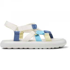 Foto del prodotto CAMPER Twins - Sandali per Donna - Giallo, Blu, Bianco, Tessuto in cotone