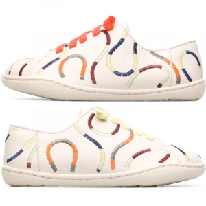 Foto del prodotto CAMPER Twins - Scarpe casual eleganti per - Beige, Pelle liscia