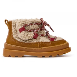Foto del prodotto CAMPER Twins - Scarpe casual eleganti per PRIMI PASSI - Marrone, Beige, Borgogna, Tessuto in cotone / Pelle liscia