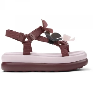 Foto del prodotto CAMPER Twins - Scarpe casual per Donna - Borgogna, Tessuto in cotone