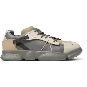 Foto del prodotto CAMPER Twins - Sneaker per Donna - Grigio, Beige, Pelle liscia / Tessuto in cotone