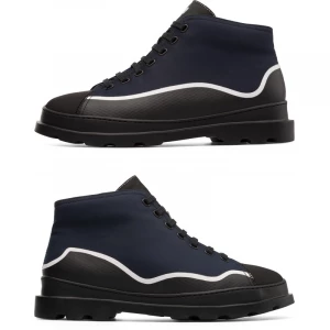 Foto del prodotto CAMPER Twins - Stivaletti per Uomo - Nero, Blu, Bianco, Tessuto in cotone / Pelle liscia