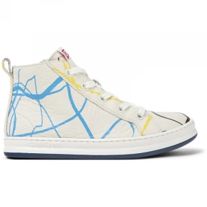 Foto del prodotto CAMPER Twins - Stivali per Bimbe - Giallo, Blu, Bianco, Pelle liscia