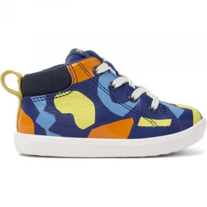 Foto del prodotto CAMPER Twins - Stivali per PRIMI PASSI - Arancione, Blu, Giallo, Pelle liscia