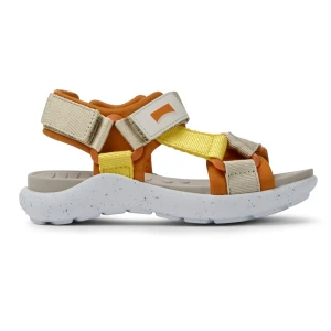 Foto del prodotto CAMPER Wous - Sandali per Bimbe - Beige, Giallo, Arancione, Tessuto in cotone brązowy