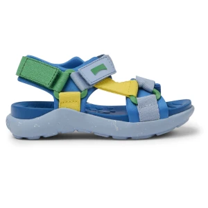 Foto del prodotto CAMPER Wous - Sandali per Bimbe - Giallo, Verde, Blu, Tessuto in cotone brązowy