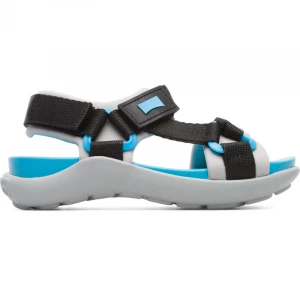 Foto del prodotto CAMPER Wous - Sandali per Bimbe - Grigio, Nero, Tessuto in cotone