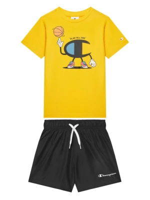 Foto del prodotto Champion Completo T-shirt e pantaloncini 307062 Giallo Regular Fit