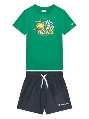 Foto del prodotto Champion Completo T-shirt e pantaloncini 307063 Verde Regular Fit