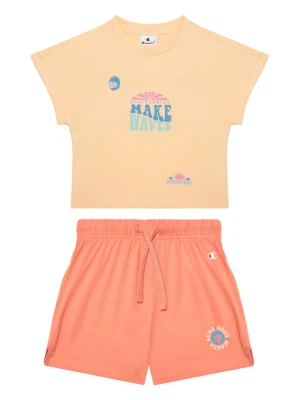 Foto del prodotto Champion Completo T-shirt e pantaloncini 405127 Arancione Regular Fit