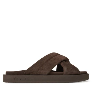 Foto del prodotto Ciabatte Inuikii Suede Crossed 50102-500 Marrone