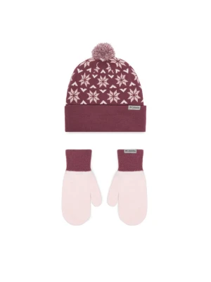 Foto del prodotto Columbia Set di Cappello e Guanti Snowflake 2180781 Rosa scuro