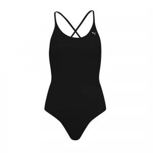 Foto del prodotto Costume da bagno con dorso a vogatore PUMA Swim Collo a V Donna, Abbigliamento, Nero czarny