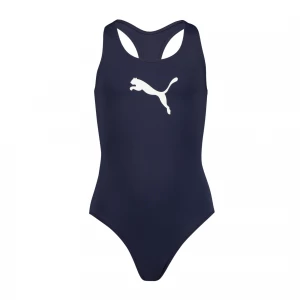Foto del prodotto Costume da bagno Racerback PUMA da bambina, Abbigliamento, Blu, 6 Y niebieski