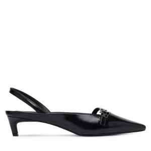 Foto del prodotto Décolleté Tommy Hilfiger Th Buckle Kitten Slingback Pump FW0FW09384 Nero