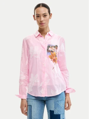 Foto del prodotto Desigual Camicia Cam Pinkjack 26SWCW12 Rosa Regular Fit