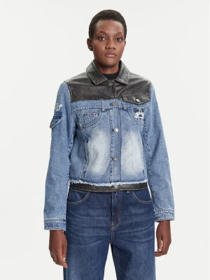 Foto del prodotto Desigual Giacca di jeans Contrast Mickey 25WWED16 Blu Regular Fit