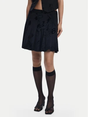 Foto del prodotto Desigual Minigonna Flock 25WWFW10 Nero Regular Fit