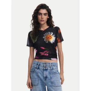 Foto del prodotto Desigual T-shirt Des Moines 25SWTK88 Nero Regular Fit