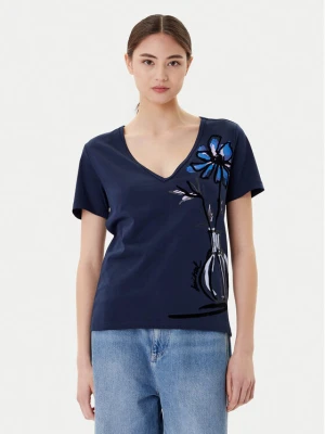 Foto del prodotto Desigual T-shirt Dumas 25WWTK28 Blu scuro Regular Fit