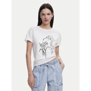 Foto del prodotto Desigual T-shirt Paraguay 25SWTKAB Bianco Regular Fit